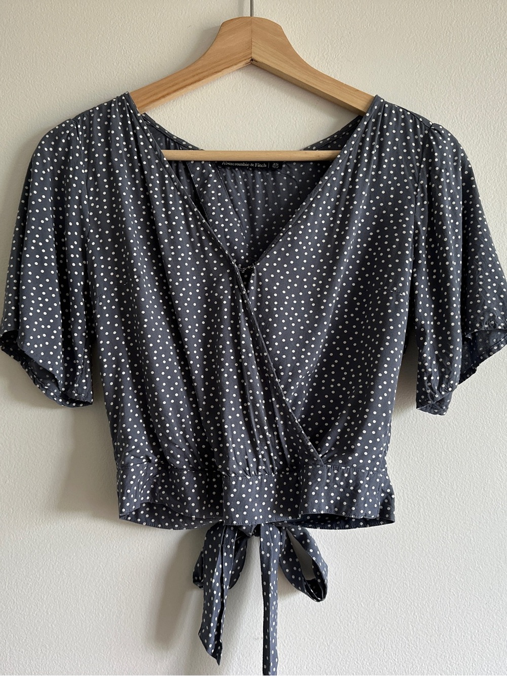 Abercrombie & Fitch Polka Dot Viscose Blouse